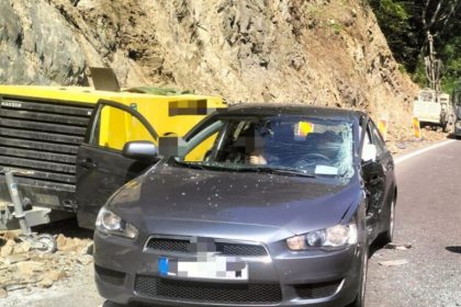 Accident pe Valea Oltului Calimanesti o persoana ranita