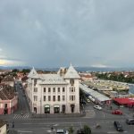 Cod portocaliu de grindina si vijelie in Sibiu