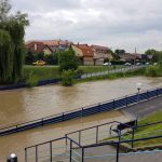 Cod portocaliu de inundatii pe raul Cibin
