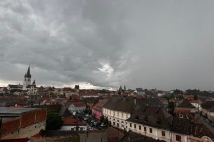 Cod rosu de furtuna la Cisnadie si Rasinari