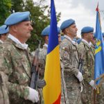 Depuneri de coroane si onoruri militare la Medias