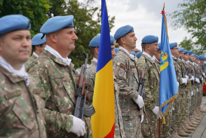 Depuneri de coroane si onoruri militare la Medias