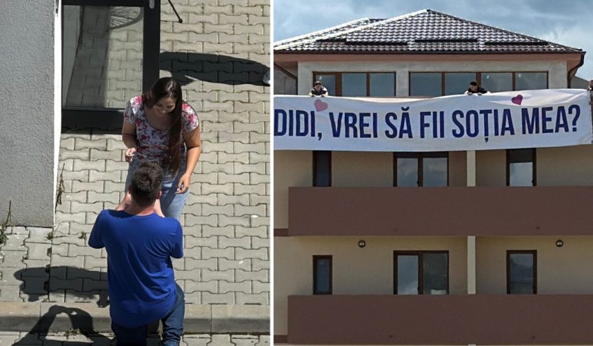 Didi vrei sa fii sotia mea Cerere in casatorie in Sibiu