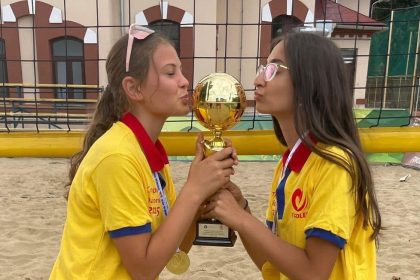 Doua sibence campioane nationale la Beach Volley U 16