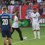 Eleva de 10 din Sibiu a dat startul meciului FC Hermannstadt Metaloglobus video foto