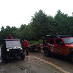 Enduro cu ghinion Tourist israelian accidentat in Muntii Cindrel