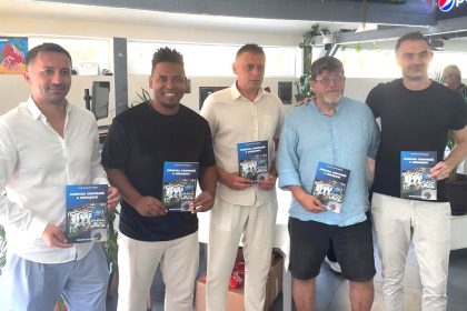 Eric de Oliveira cu ochii in lacrimi la lansarea unei carti despre Gaz Metan Medias