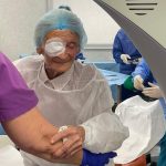 Femeie de 100 de ani operata de cataracta la Ofta Total