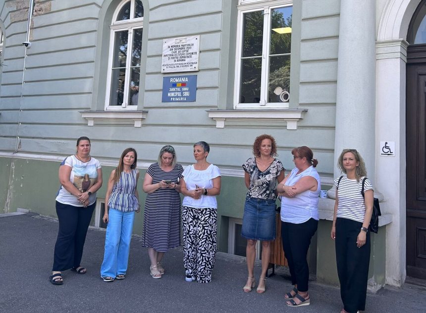 Grev la Primaria Sibiu Angajatii opresc lucrul