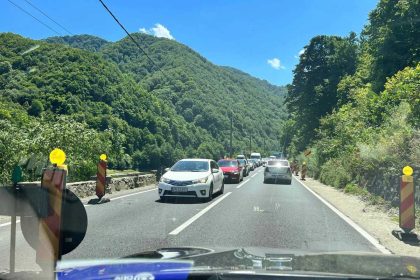 Miercuri trafic in reprize pe Valea Oltului