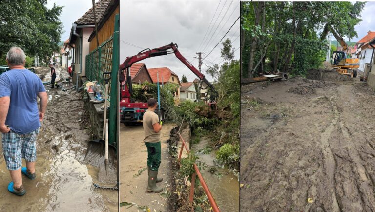 Mircea Orlatan primarul Cisndiei Dupa urgia de la Cisndioara inca scoatem ap din subsoluri Consilierii AUR nu sau implicat deloc