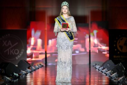 Nadina eleva din Sibiu care straluceste pe podiumuri