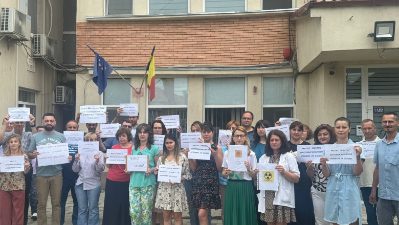 Nemultumiri la casele de pensii proteste in judete