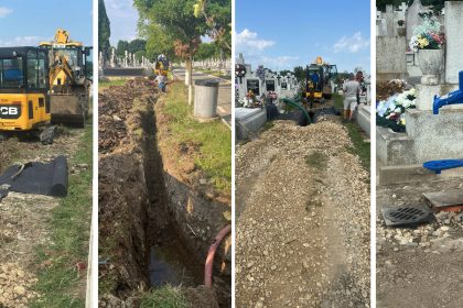 Noi cimele i fntni n Cimitirul Municipal Sibiu