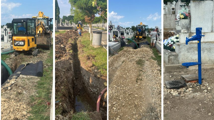 Noi cimele i fntni n Cimitirul Municipal Sibiu