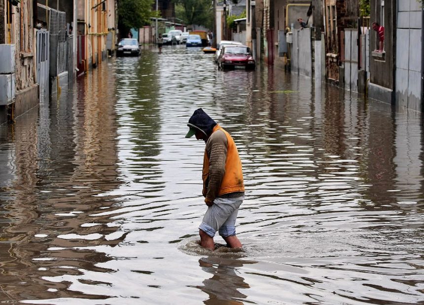 Pericol de inundatii pe raurile judetului Sibiu