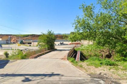 Pod de lemn refacut in centrul Selimbrului