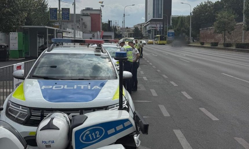 Politia a aplicat 600 de amenzi vitezomanilor din Sibiu