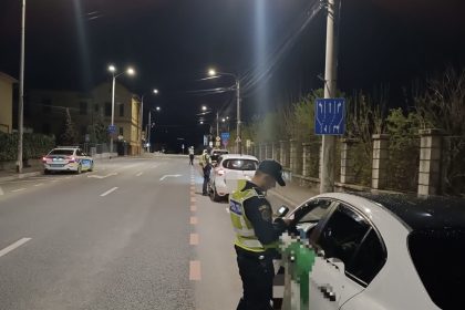 Politia secera soferii problematici in Sibiu Permise si amenzi record