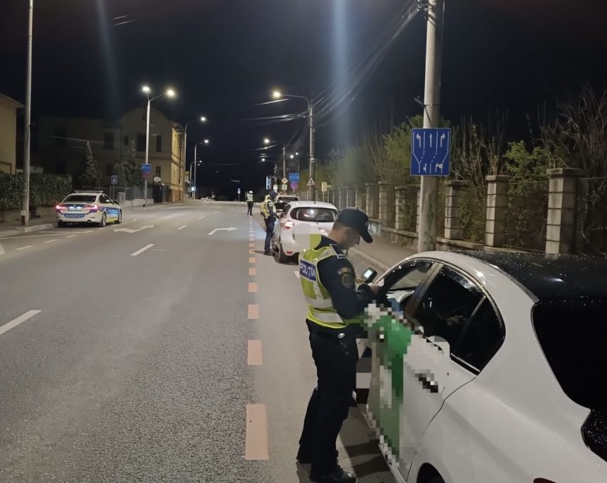 Politia secera soferii problematici in Sibiu Permise si amenzi record