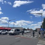 Semafor nou la Piata Cibin se monteaza deja