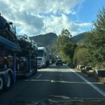 Trafic ingreunat in 3 zone pe Valea Oltului