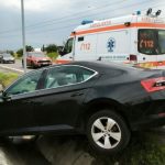 Zbor de pe sosea la iesirea A1 Sibiu atac de panica