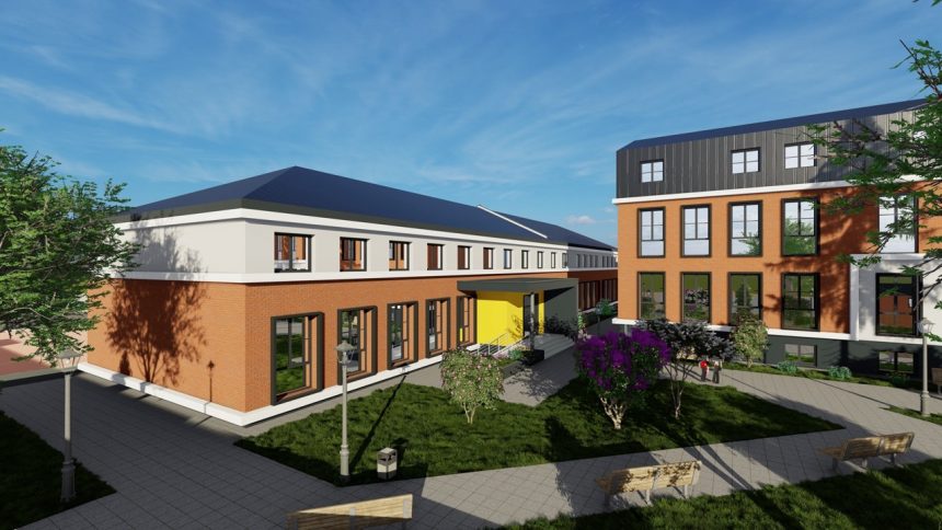 21 sali de clasa camin si sala de gimnastica reabilitate la liceul CFR Sibiu