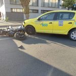 Accident grav in Sibiu masina peste motocicleta adolescenta la spital