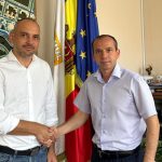 Adrian Echert viziteaza Moldova discuta cu primarul Cahul