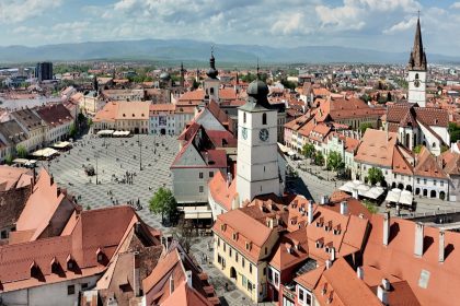 Caldura sufocanta la Sibiu cod galben pana in weekend