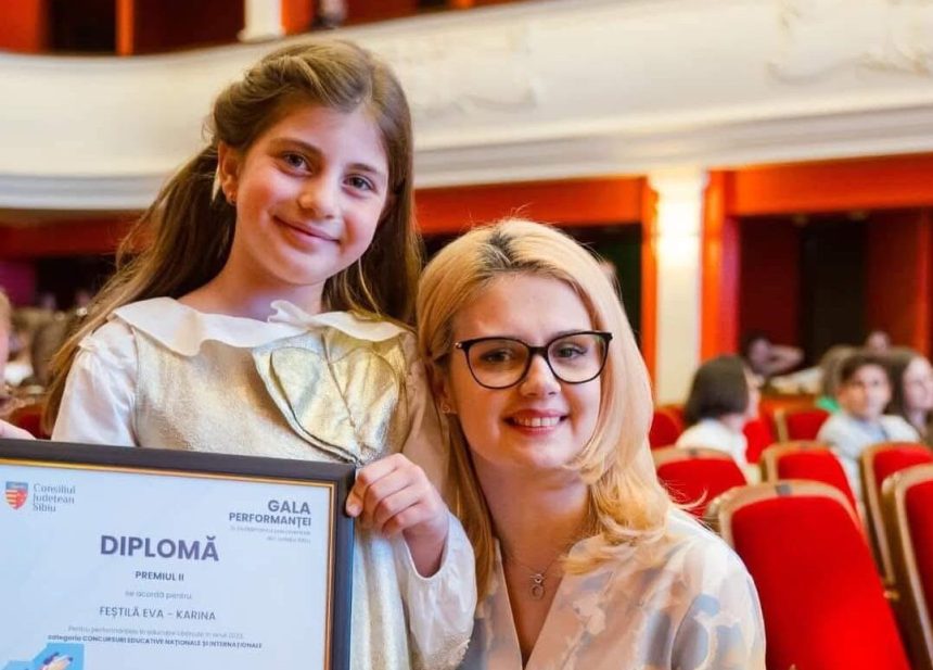 Catalina Dumitrean tanara directoare de scoala din Sibiu