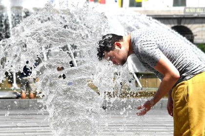 Cod galben de canicula in Transilvania si averse torentiale la munte