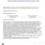 Comunicat lansare proiect Dezvoltarea Softsylvania IT SRL