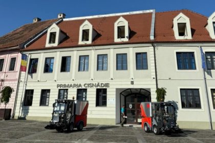 Doua utilaje noi vor mentine strazile curate in Cisnadie