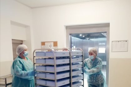 Hrana pacientilor Spitalului de Pneumoftiziologie Sibiu la standard europene