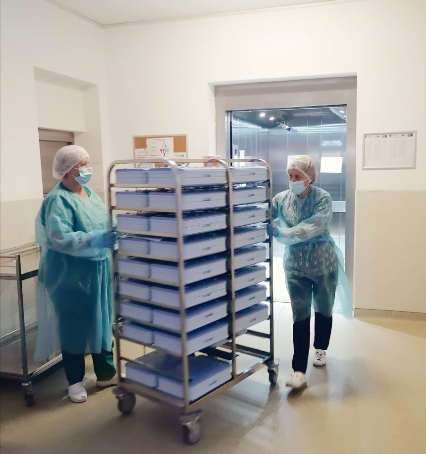 Hrana pacientilor Spitalului de Pneumoftiziologie Sibiu la standard europene