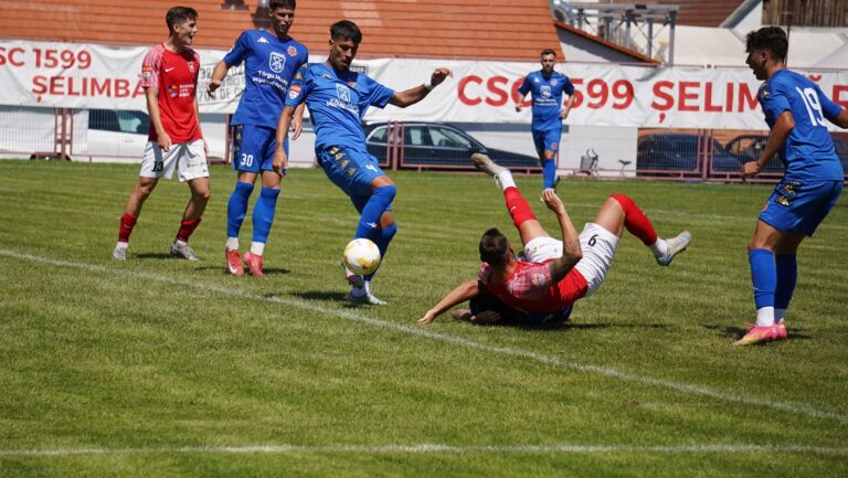 Infrangere pentru CSC Selimbr la Cisnadie cu ASA Tg Mures