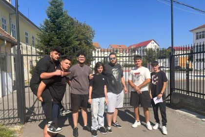 Intre spritzuri si vise Elevii din Sibiu la Bac