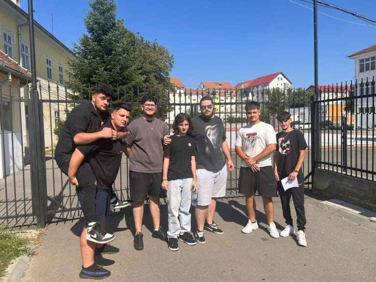 Intre spritzuri si vise Elevii din Sibiu la Bac