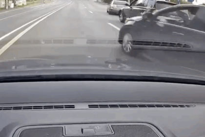 Manevra ilegala pe strada Balea soferul s a scuzat