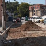 Modernizarile din centrul Mediasului incearca lucrari pe Kogalniceanu