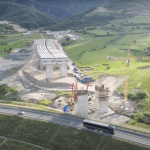 Noi imagini cu tronsonul spectaculos Sibiu Pitesti