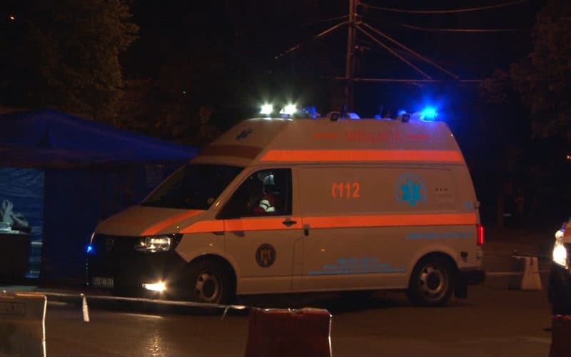 Nonagenar lovit de masina pe Stefan cel Mare