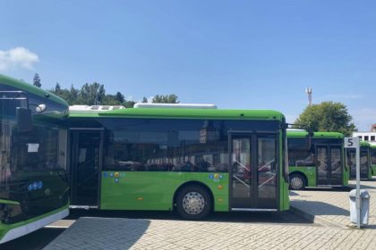 Primele autobuze electrice ADI Nord Trans au sosit in Medias