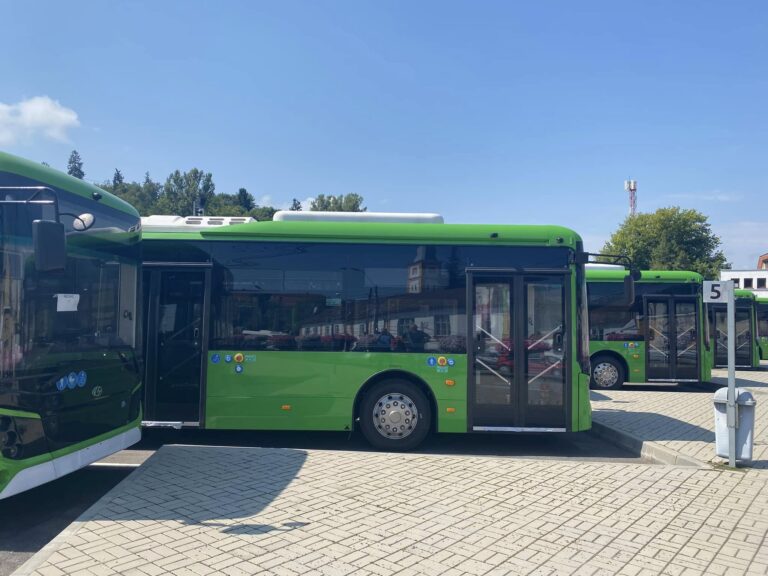 Primele autobuze electrice ADI Nord Trans au sosit in Medias