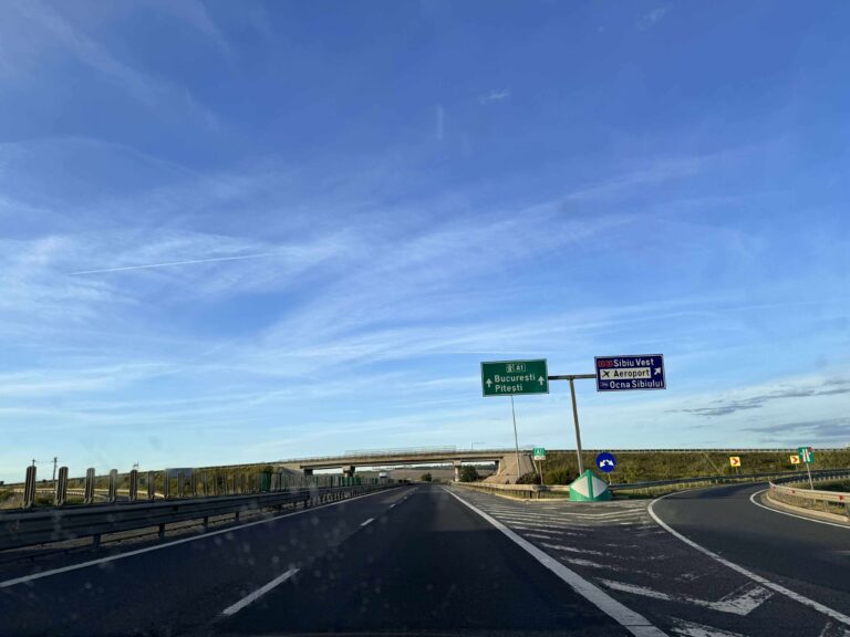 Restrictii pe autostrada A1 la Sibiu acces inchis temporar