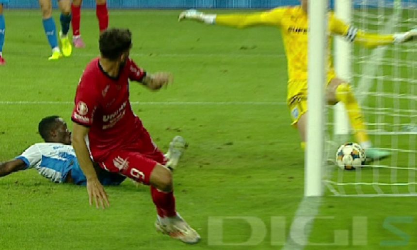 Sibienii au explodat dupa nevalidarea golului de la Craiova