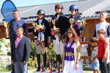 Sibienii pe cai mari CSM titlu national la echitatie