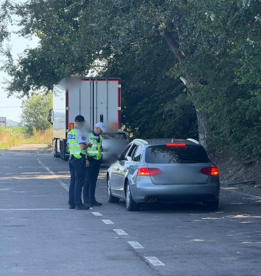 Soferi periculosi prinsi de poliisti in Sibiu